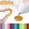 Glitter Color Hot Glue Sticks, 48 PCS Full Size Hot Melt Gluing Sticks Colored, Craft Adhesive Waxing Sticks Bulk for Cards, Sealing, Decoration, Art, DIY, Stamp, 0.43" Dia x 4" Long
